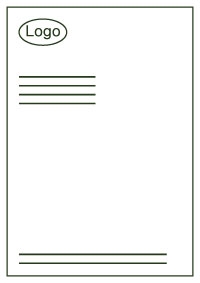 Briefpapier A4, PremiumPrePrint 90