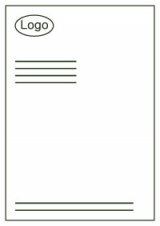 Briefpapier A4, PremiumPrePrint 90