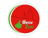 "Unser Zeitz" 80g Aufkleber, glänzend, ablösbar